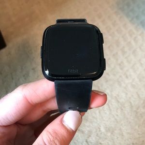 Black Fitbit Versa